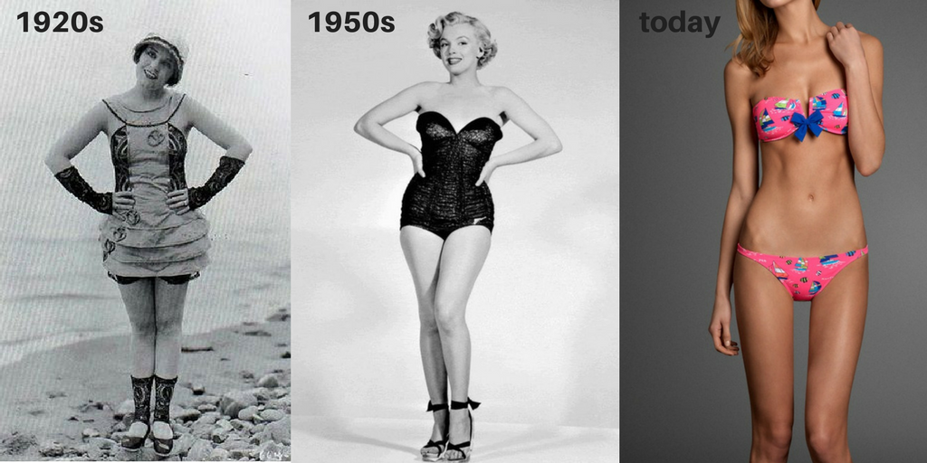 swimsuit models over the years (1)
