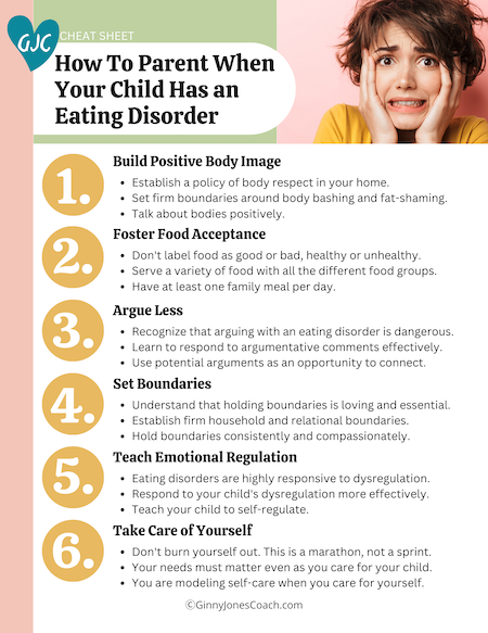 Cheat Sheet: Parenting Eating Disorder