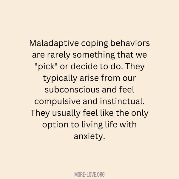 How to understand maladaptive coping behaviors and eating disorders